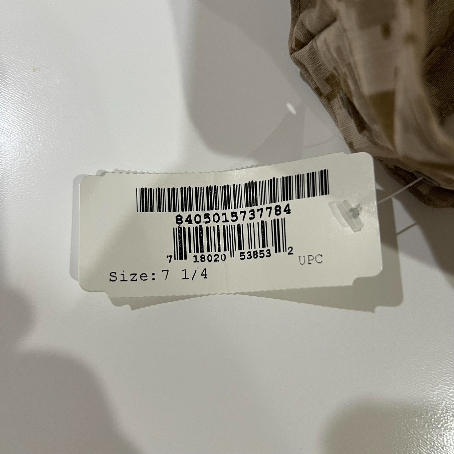 NEW US NAVY NWU Type II AOR1 Desert UTILITY 8 Point CAP Hat cover 7 1/4