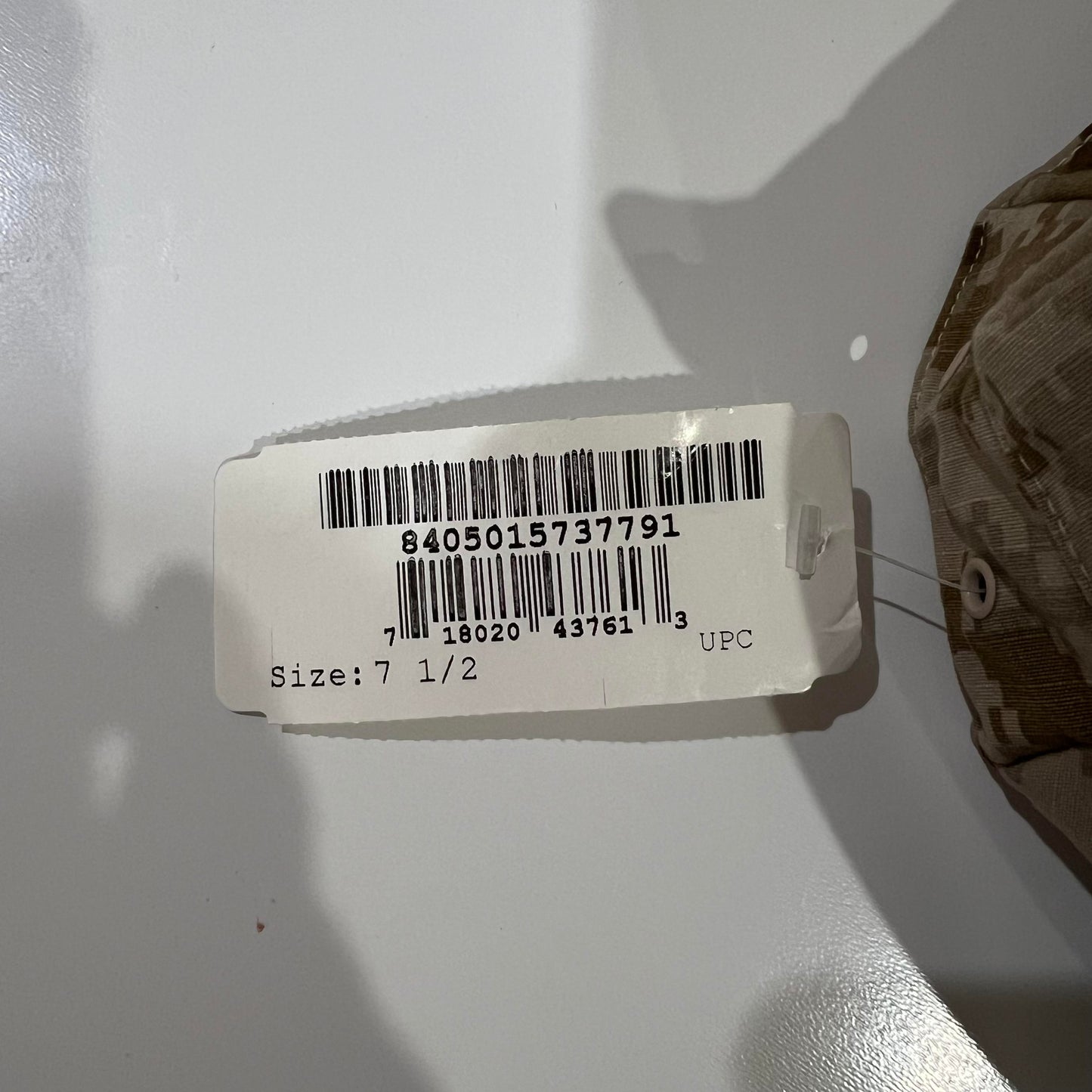 NEW US NAVY NWU Type II AOR1 Desert UTILITY 8 Point CAP Hat cover 7 1/2