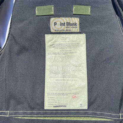 Woodland Base Vest Plate Carrier w/Soft Armor Inserts X-Small XS