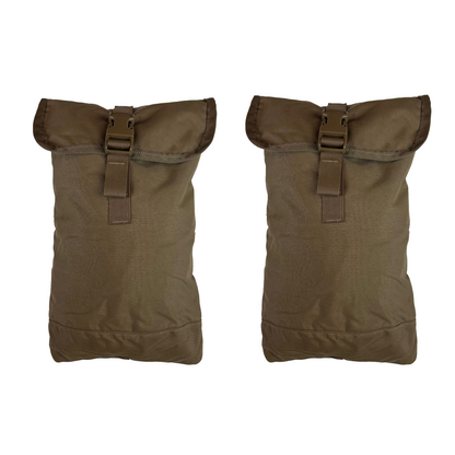 2 Pack NEW USMC FILBE Coyote Brown Hydration pouch 100oz
