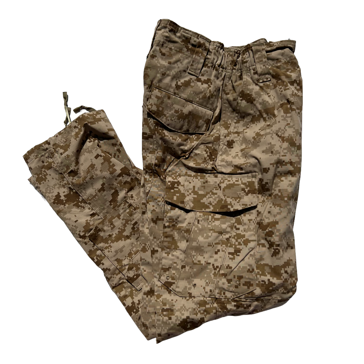 NEW US NAVY NWU Type II  AOR1 desert Pants size LR Large Regular