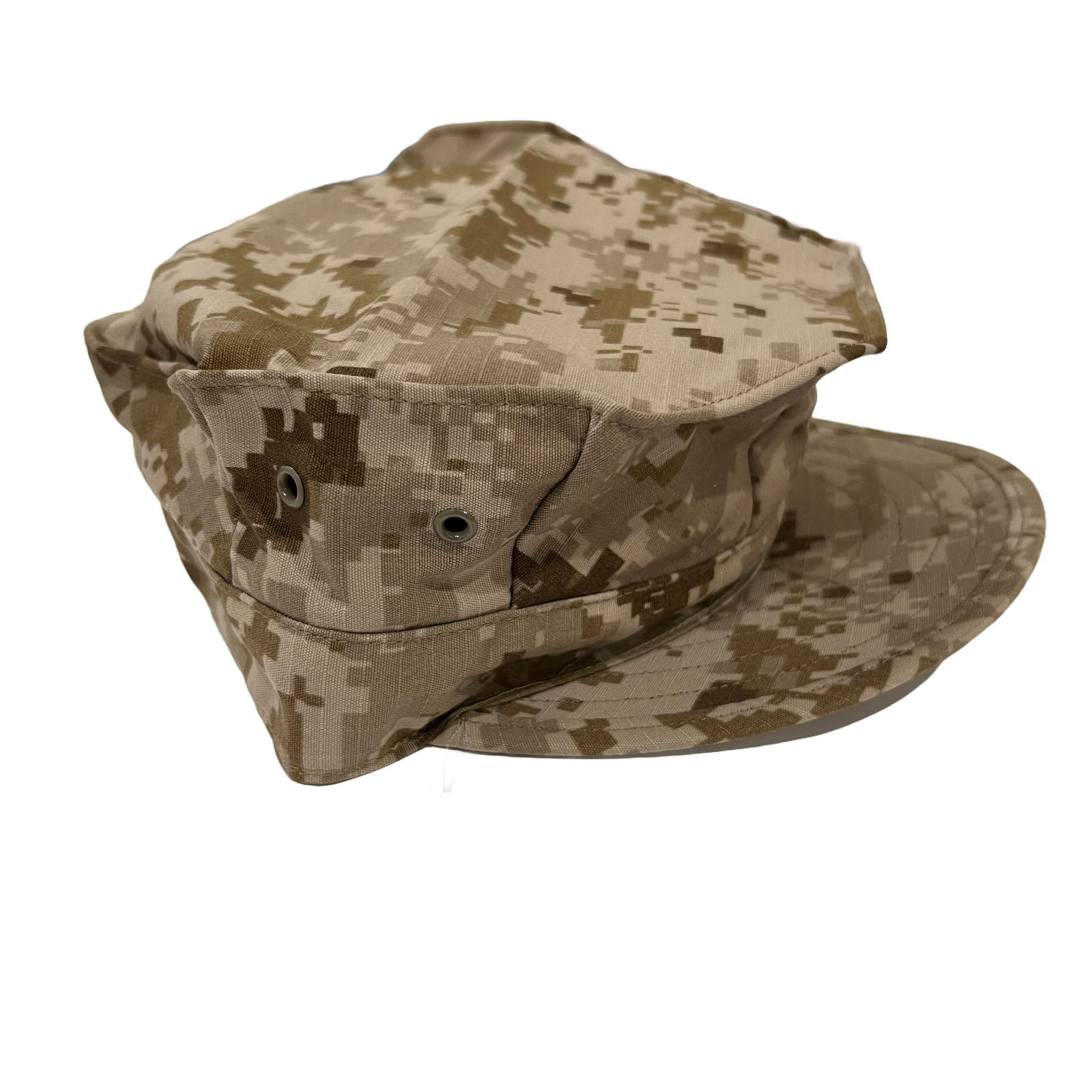 NEW US NAVY NWU Type II AOR1 Desert UTILITY 8 Point CAP Hat cover 7 1/2
