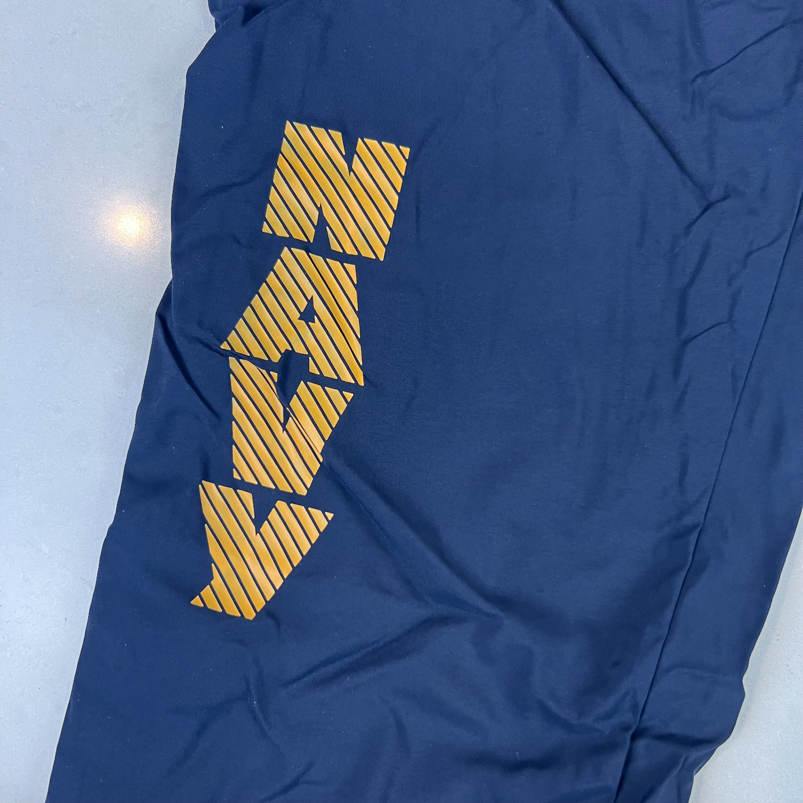 NEW US NAVY PT Blue Physical Fitness running pants size MR Medium Regular