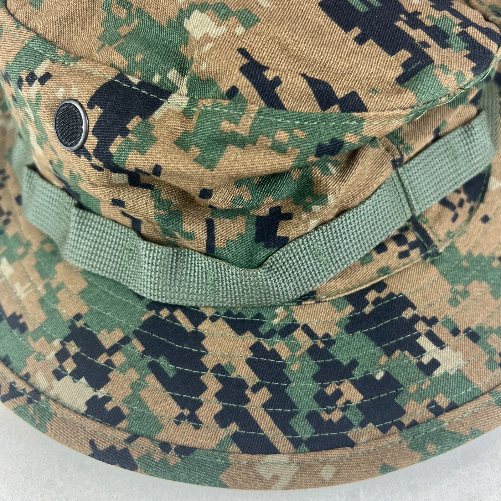 NEW USMC woodland MARPAT Boonie Hat SUN COVER size Large