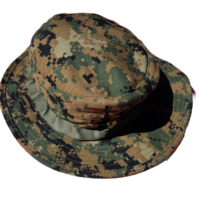 NEW USMC woodland MARPAT Boonie Hat SUN COVER size Large