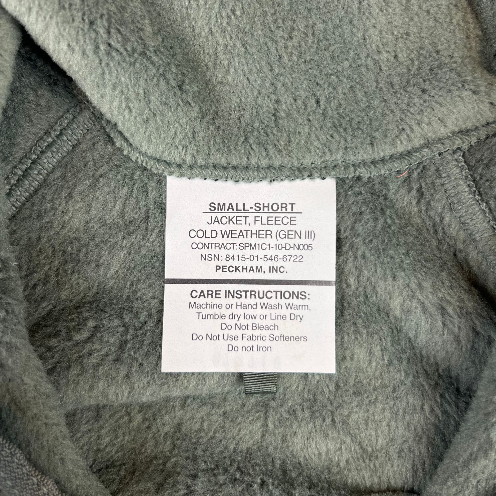 NEW ARMY Foliage Green Gen III Level 3 L3 POLARTEC Fleece Jacket size SS