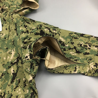 NEW US NAVY NWU Type III  AOR2 Woodland Gore-tex parka jacket size LR