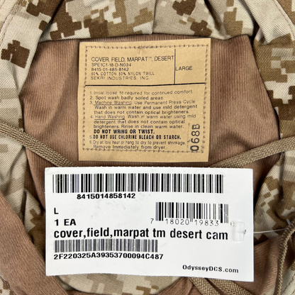 NEW USMC desert MARPAT Boonie Hat SUN COVER All Sizes