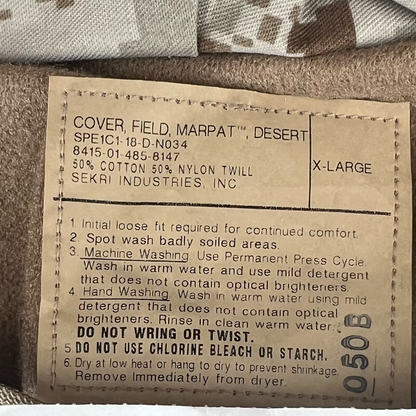 NEW USMC desert MARPAT Boonie Hat SUN COVER All Sizes
