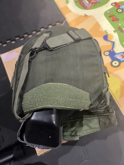 MSA MCU-2A/P Full Face Gas Mask Size Small WITH 2 Canister