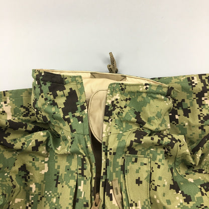 NEW US NAVY NWU Type III  AOR2 Woodland Gore-tex parka jacket size LR