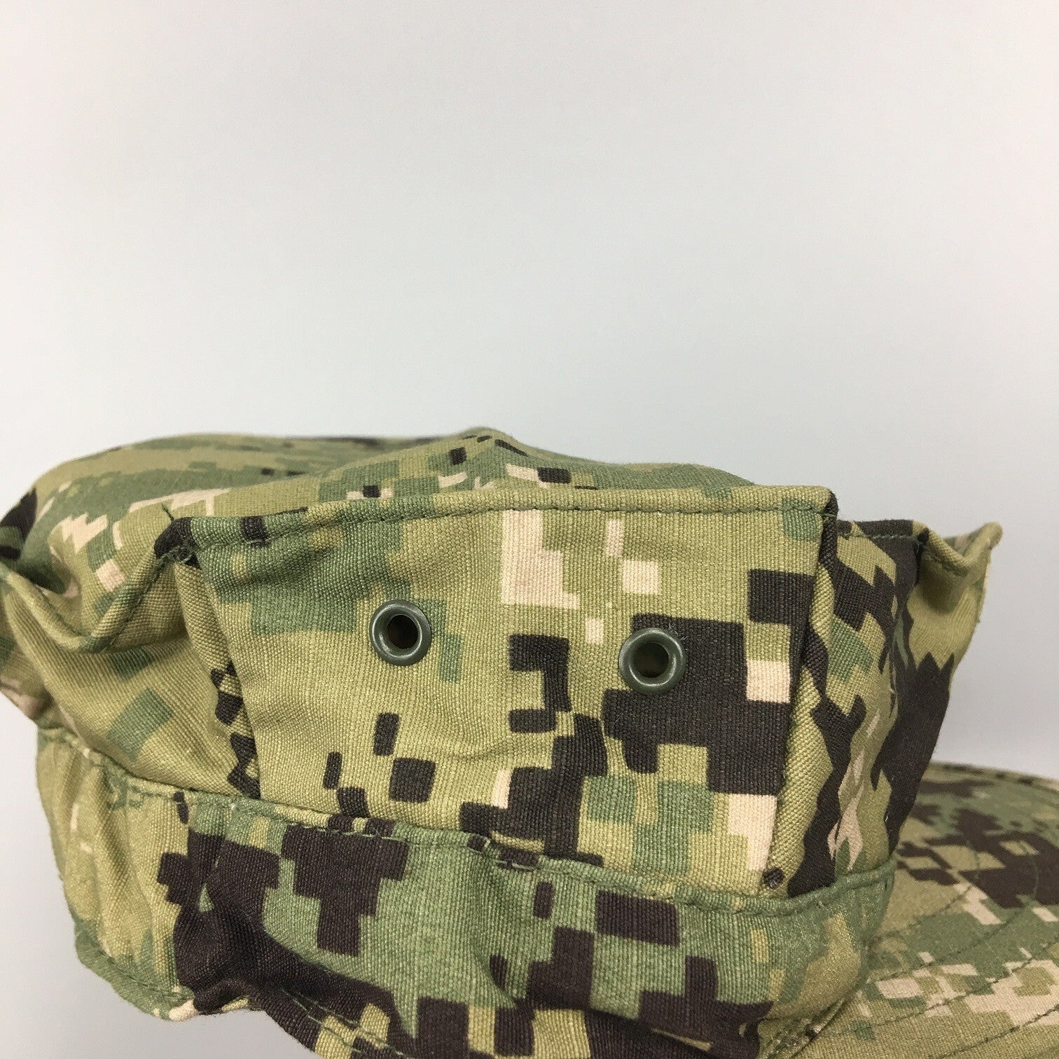 NEW US NAVY NWU Type III AOR2 Woodland UTILITY 8 Point CAP Hat cover 7 3/4