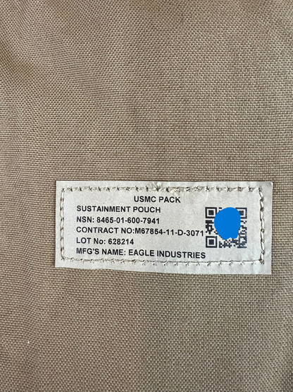 NEW USMC FILBE Coyote Brown Sustainment pouch