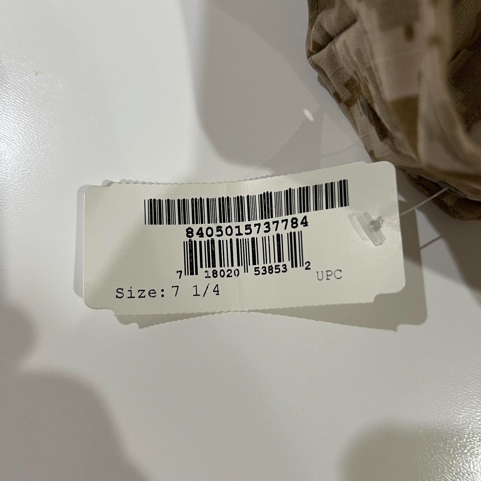 NEW US NAVY NWU Type II AOR1 Desert UTILITY 8 Point CAP Hat cover 7 1/4