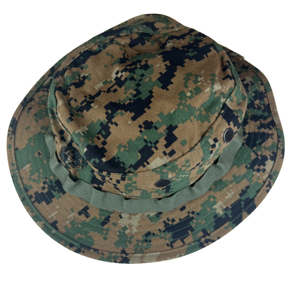 NEW USMC woodland MARPAT Boonie Hat SUN COVER size XL X-large