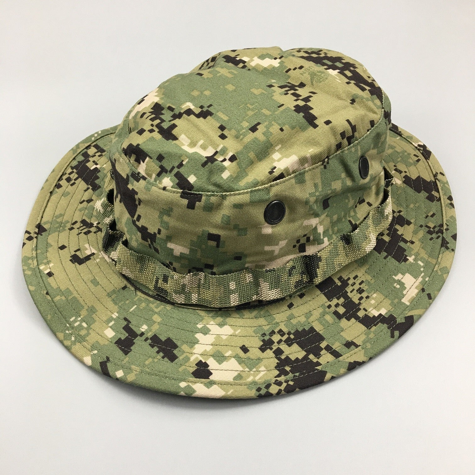 NEW US NAVY NWU Type III  AOR2 Woodland Boonie Hat SUN COVER size XL X-large