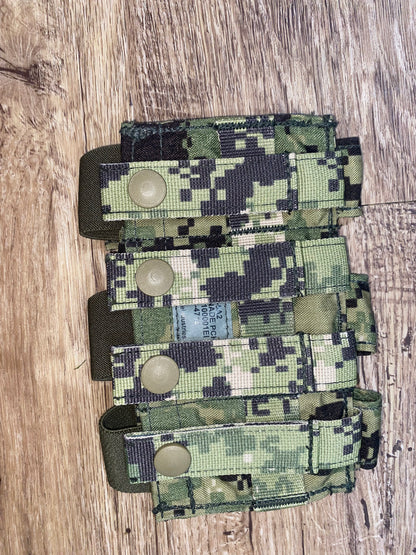 Lot of Multicam OCP Pouches and aor2 nwu woodland pouches