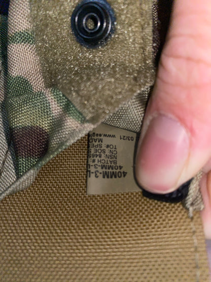 Lot of Multicam OCP Pouches and aor2 nwu woodland pouches