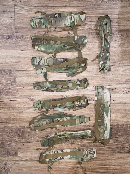 Lot of Multicam OCP Pouches and aor2 nwu woodland pouches