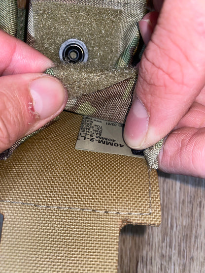 Lot of Multicam OCP Pouches and aor2 nwu woodland pouches