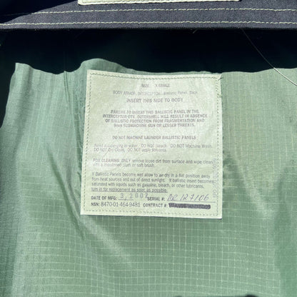 Woodland Base Vest Plate Carrier w/Soft Armor Inserts X-Small XS