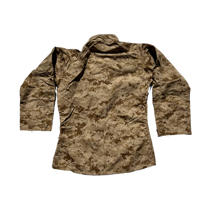 NEW US NAVY NWU Type II  AOR1 desert Shirt Blouse size MR Medium Regular