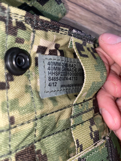 Lot of Multicam OCP Pouches and aor2 nwu woodland pouches