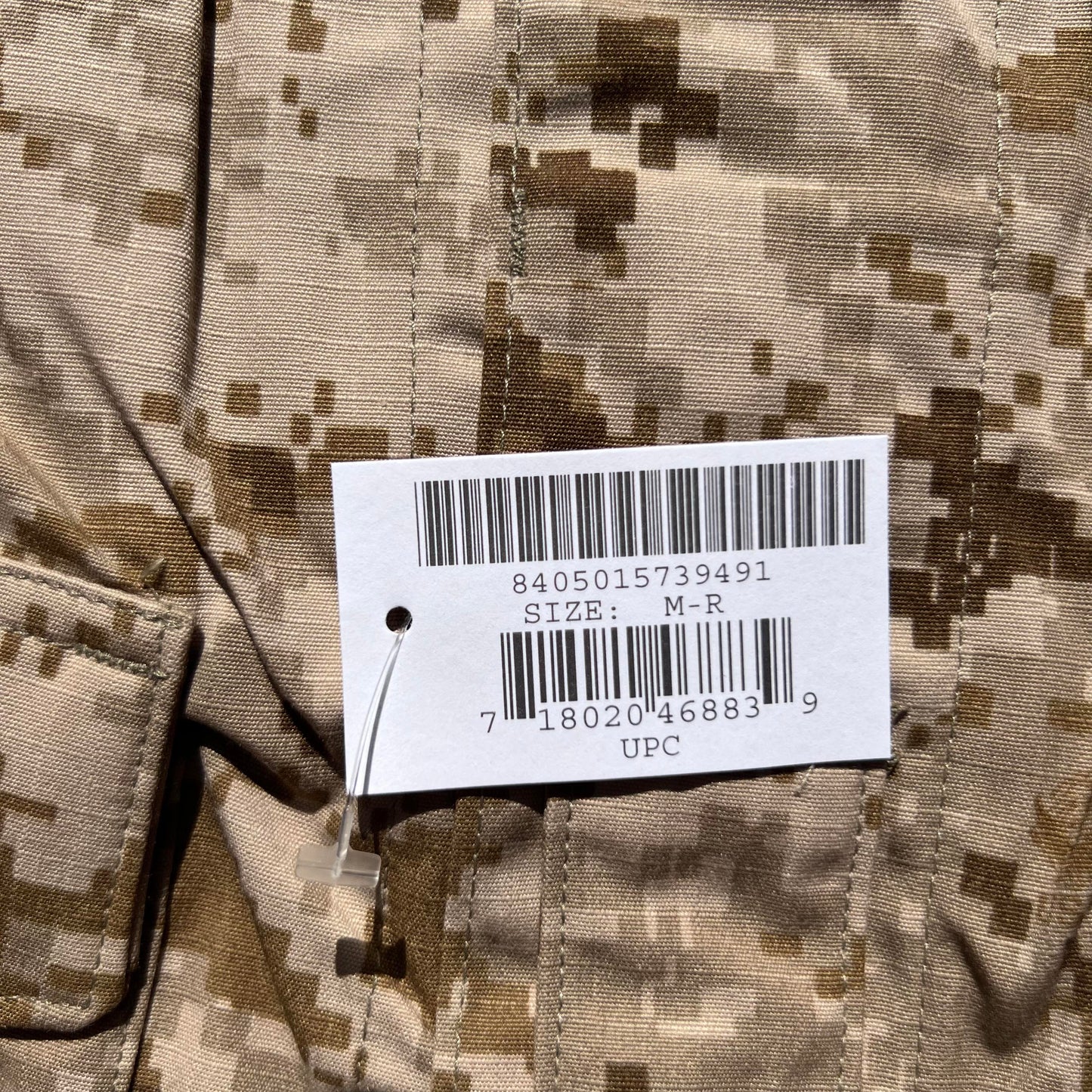 NEW US NAVY NWU Type II  AOR1 desert Shirt Blouse size MR Medium Regular
