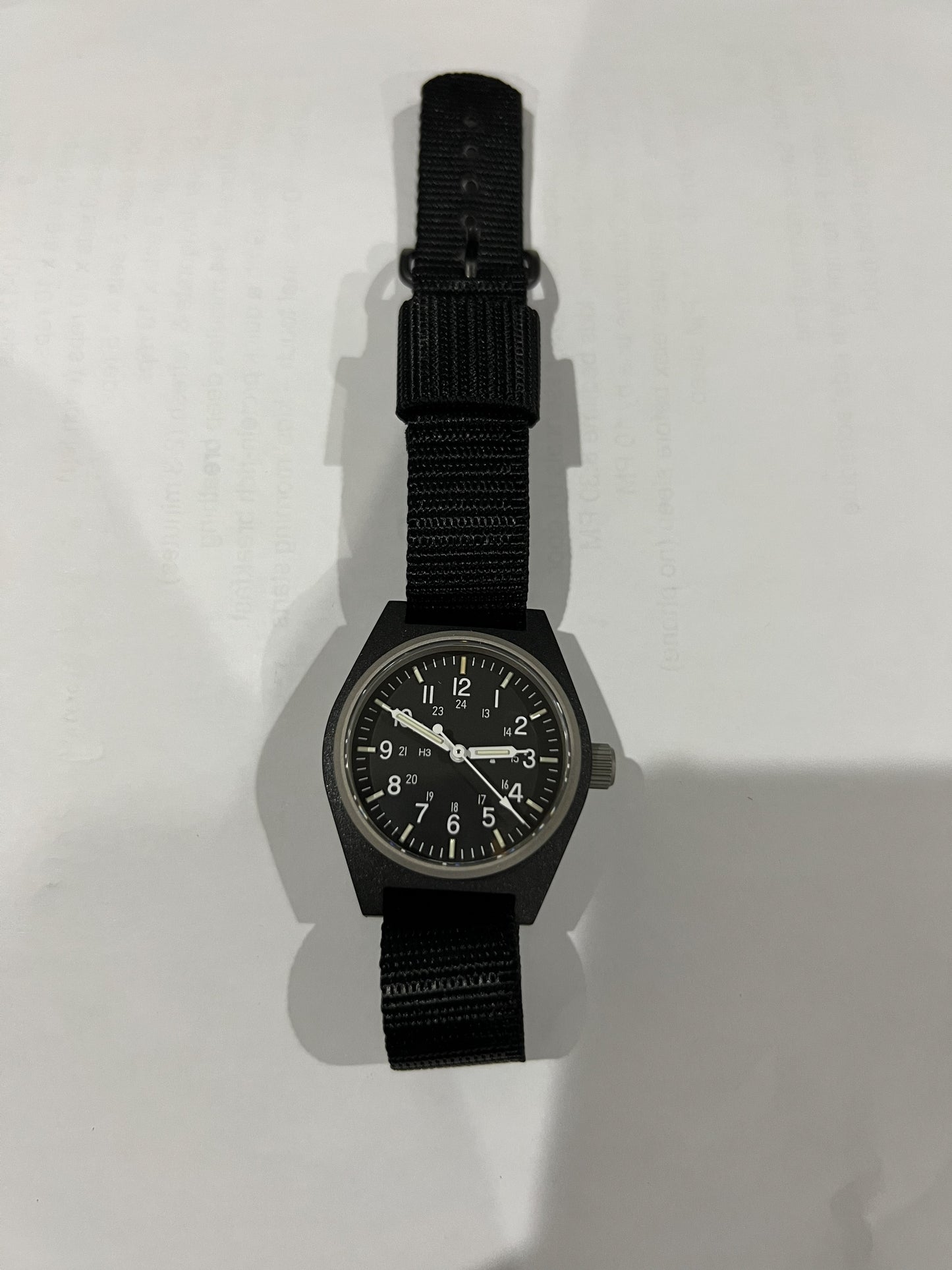 Marathon GPM Genuine WW194003-BK Mechanical Military Watch USGI New in Box NSN
