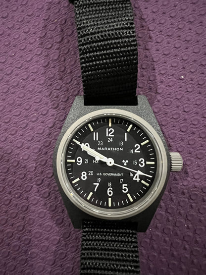 Marathon GPM Genuine WW194003-BK Mechanical Military Watch USGI New in Box NSN