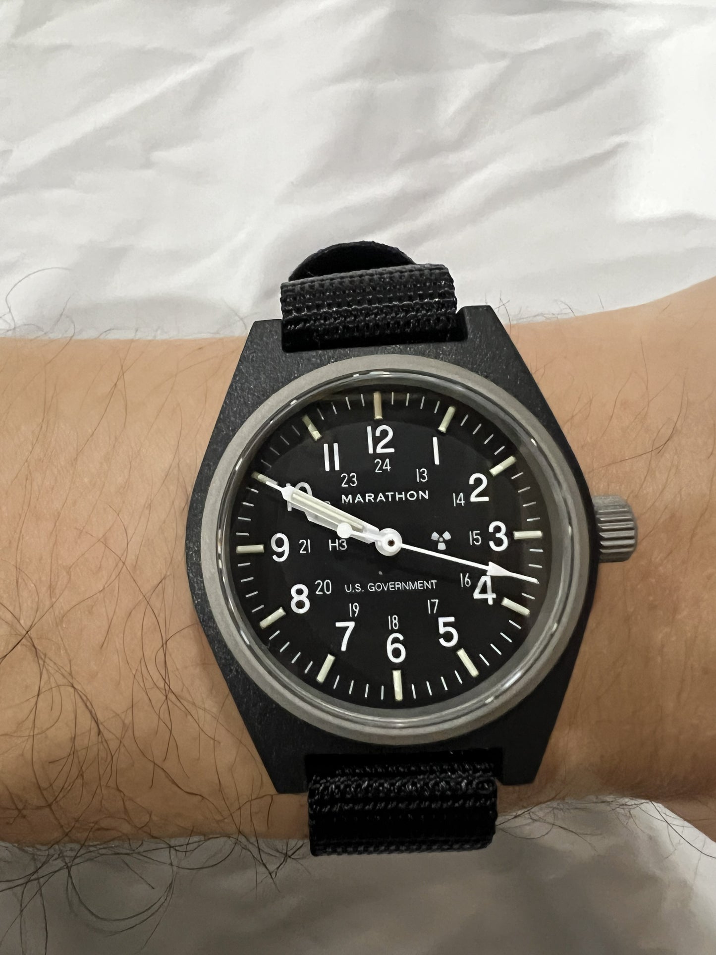Marathon GPM Genuine WW194003-BK Mechanical Military Watch USGI New in Box NSN