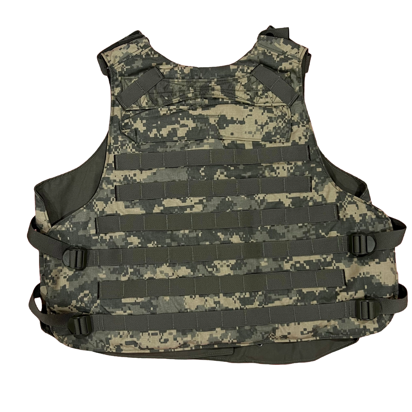 ACU protector Base Protective Vest Plate Carrier w/ Soft Armor Inserts Small