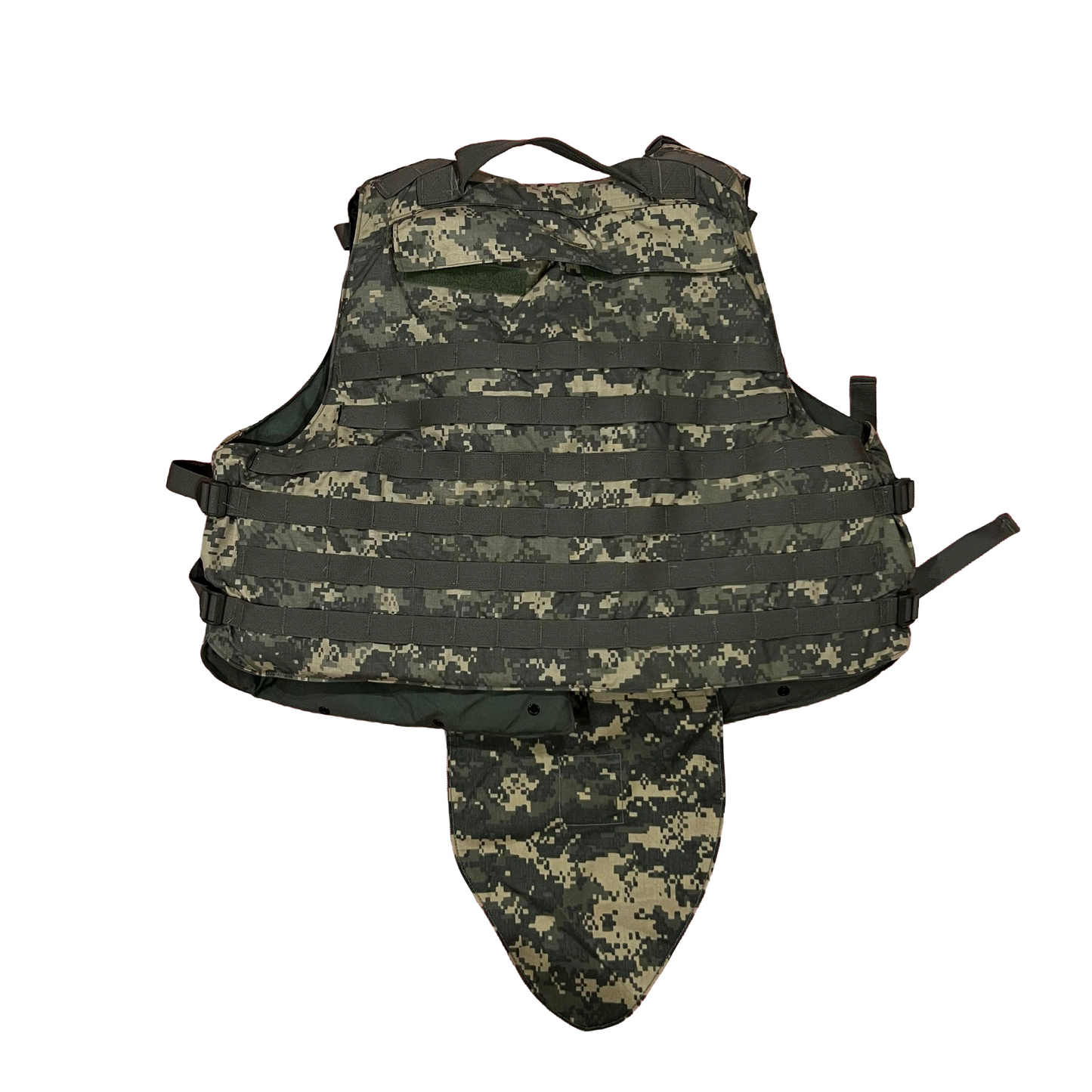 ACU protector Base Protective Vest Plate Carrier w/ Soft Armor Inserts XL