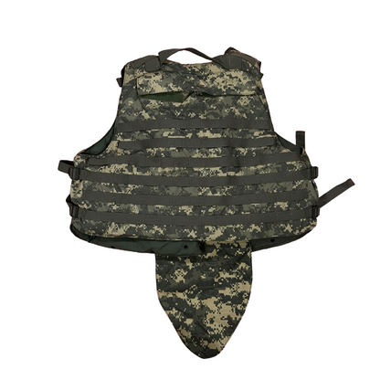 ACU protector Base Protective Vest Plate Carrier w/ Soft Armor Inserts XL