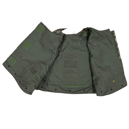 ACU protector Base Protective Vest Plate Carrier w/ Soft Armor Inserts Medium