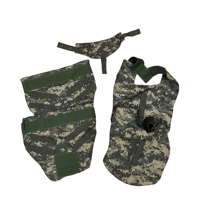 ACU protector Base Protective Vest Plate Carrier w/ Soft Armor Inserts XL