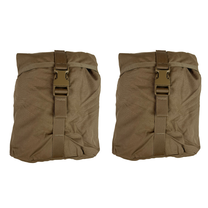 2 Pack NEW USMC FILBE Coyote Brown Sustainment pouch
